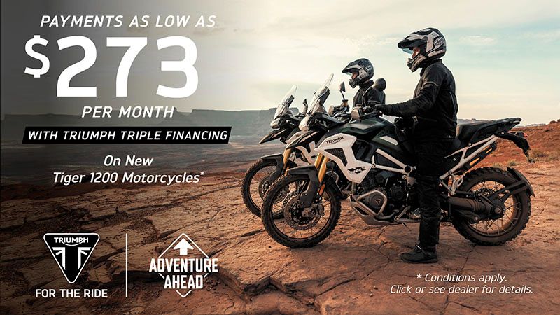 Triumph - Adventure Ahead Sales Event