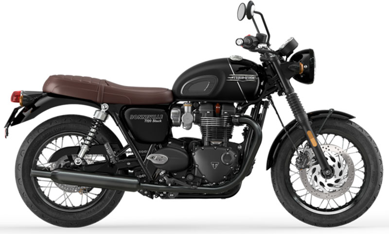 2023 Triumph Bonneville T120 Black in Shelby Township, Michigan