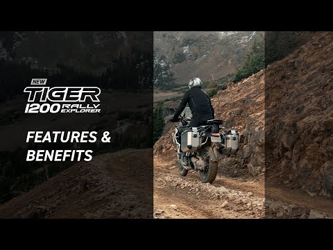 2023 Triumph Tiger 1200 Rally Explorer in Shelby Township, Michigan - Video 2