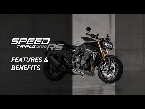 2022 Triumph Speed Triple 1200 RS in Shelby Township, Michigan - Video 3