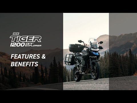 2022 Triumph Tiger 1200 GT Explorer in Shelby Township, Michigan - Video 2