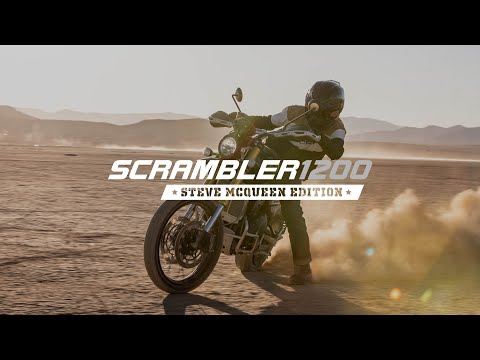 2022 Triumph Scrambler 1200 Steve Mcqueen Edition in Shelby Township, Michigan - Video 1